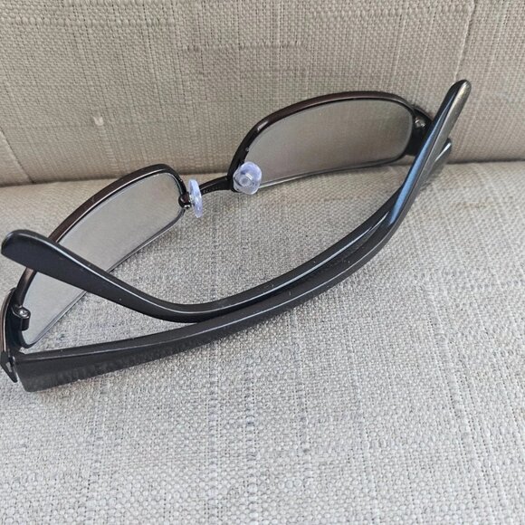Vintage AO Eyeglasses Frame American Optical Safety Dark Brown Glasses Wrap Styl main image 11